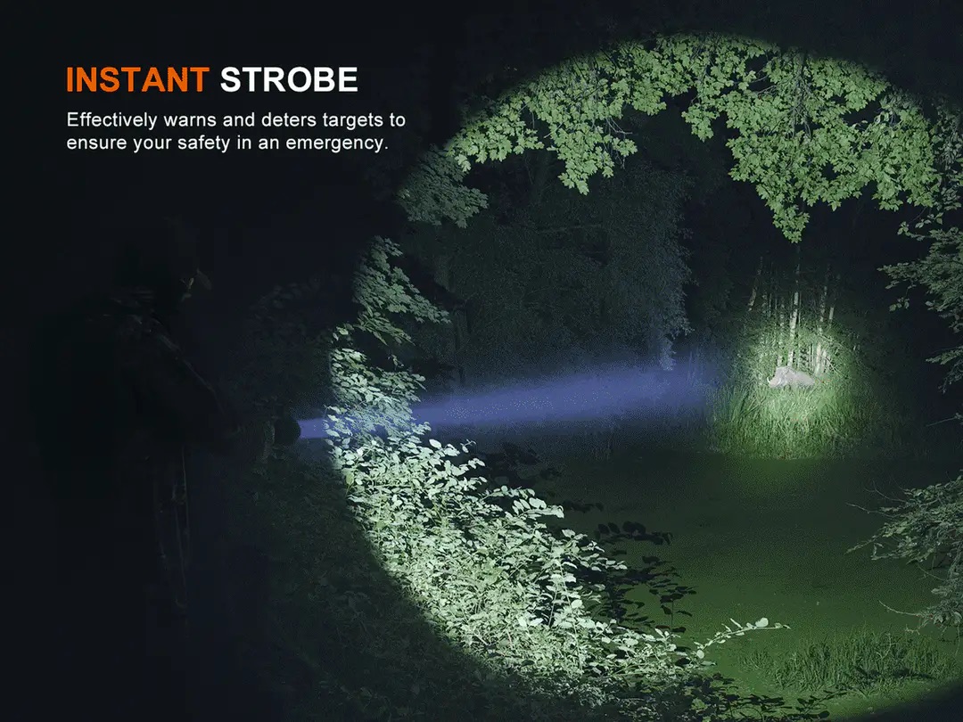 Fenix HT18R V2.0 Rechargeable Long Distance Flashlight (3700 Lumens, 1100 Metres) - Image 6