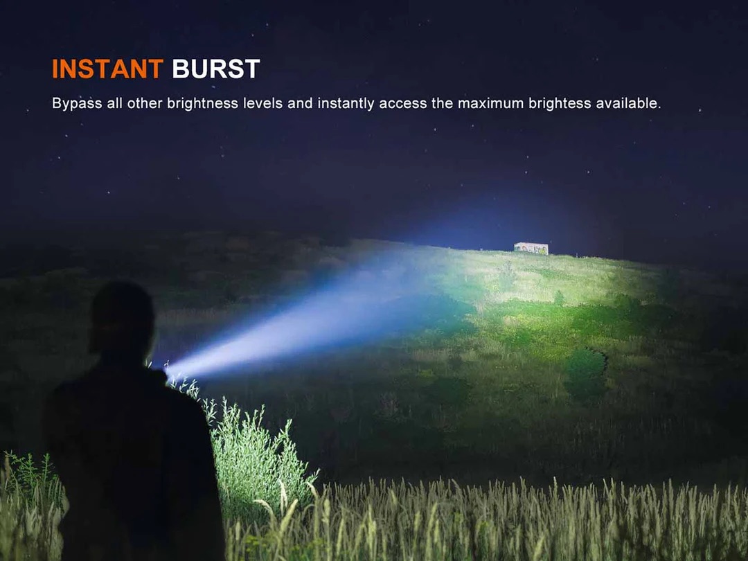 Fenix HT18R V2.0 Rechargeable Long Distance Flashlight (3700 Lumens, 1100 Metres) - Image 5