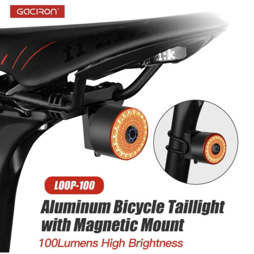 Gaciron LOOP-100 Rechargeable Smart Brake Bicycle Tail Light