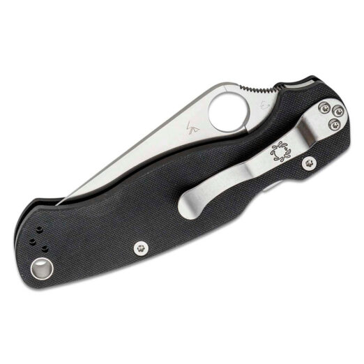 Spyderco Paramilitary 2 - Left Handed - Black G10 with S45VN Blade, C81GPLE2