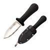 Cold Steel Super Edge Neck Knife 2" Serrated Blade, Kray-Ex Handle - 42SS