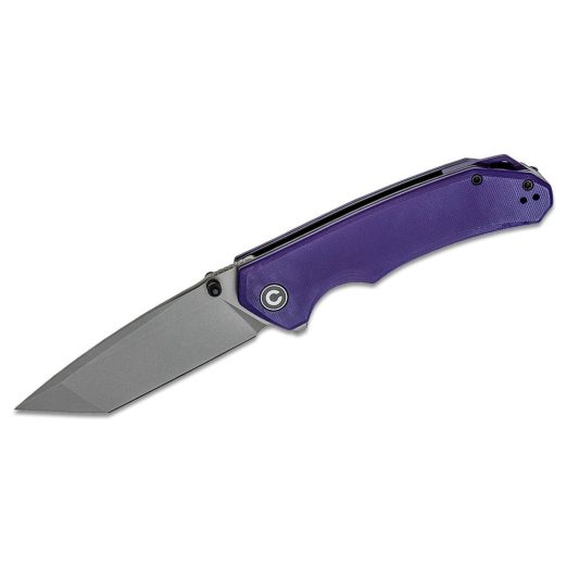 CIVIVI Brazen - Purple G10, Stonewashed D2 Tanto Blade - C2023A