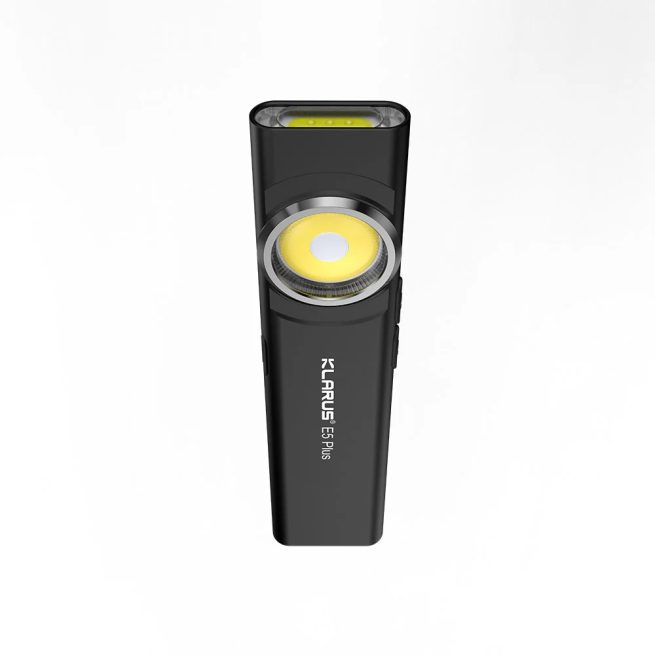 Klarus E5 Plus Rechargeable EDC Tool Light with Magnetic Base (650 Lumens, 32 Metres) - Image 2