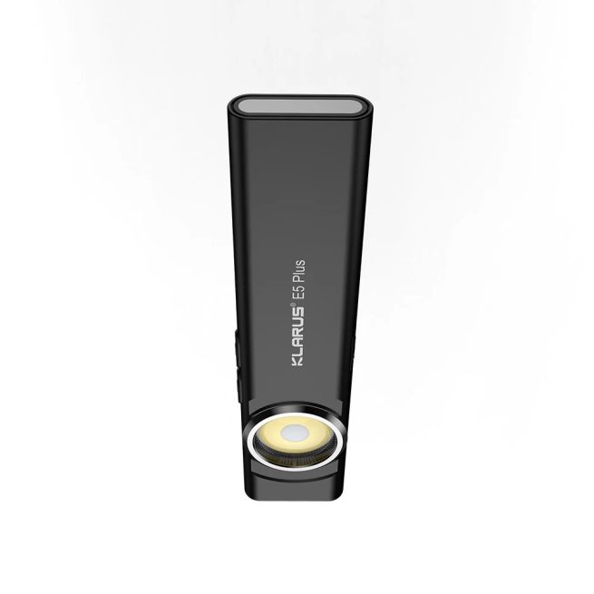 Klarus E5 Plus Rechargeable EDC Tool Light with Magnetic Base (650 Lumens, 32 Metres) - Image 3