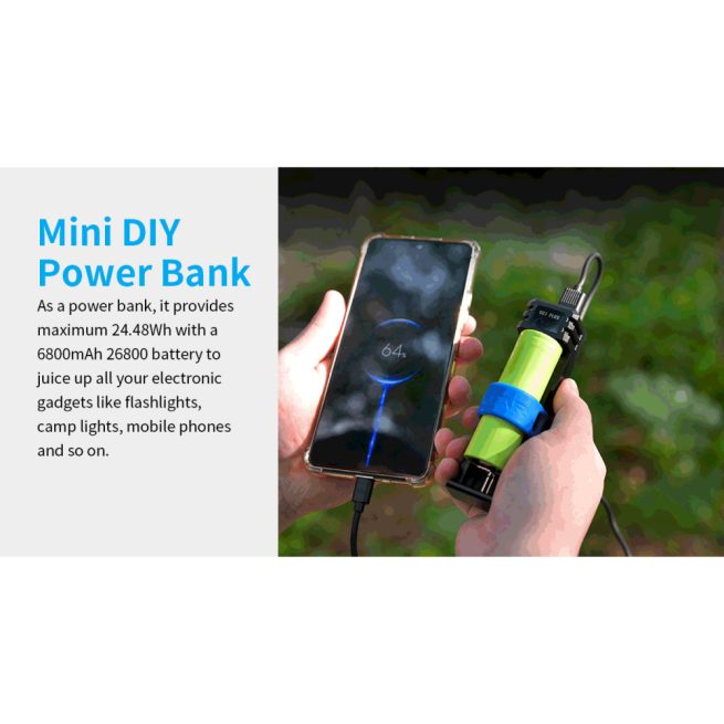 XTAR SC1 PLUS Single Bay Battery Charger and Power Bank - Image 10