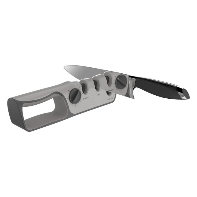 Knife Depot Manual Angle Adjust Knife Sharpener - Grey - Image 8