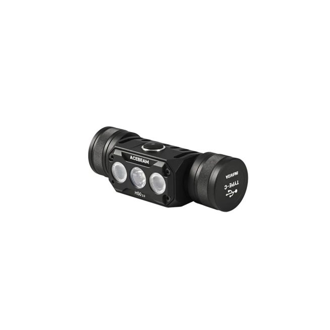 AceBeam H50 2.0 High Performance Rechargeable Spot/Flood High CRI Headlamp (2000 Lumens, 141 Metres) - Image 14