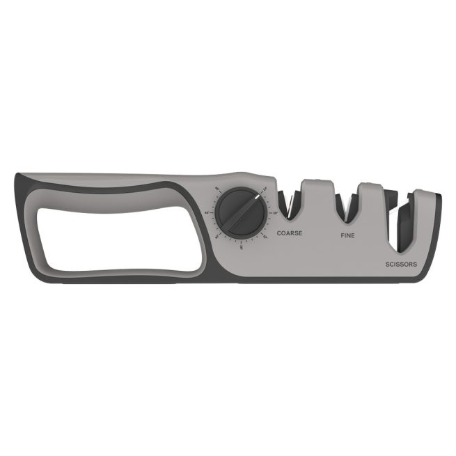 Knife Depot Manual Angle Adjust Knife Sharpener - Grey