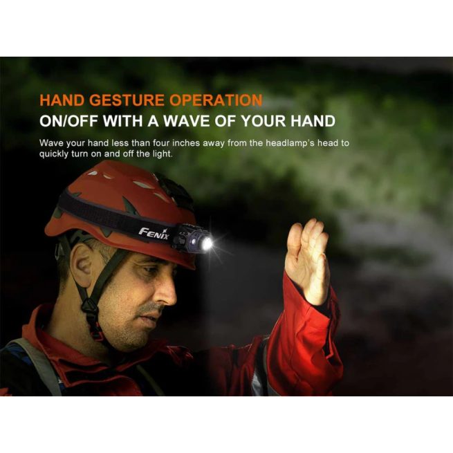 Fenix HL45R Rechargeable Focusable R/W Headlamp with Motion Sensor Function - 1000 Lumens - Image 6