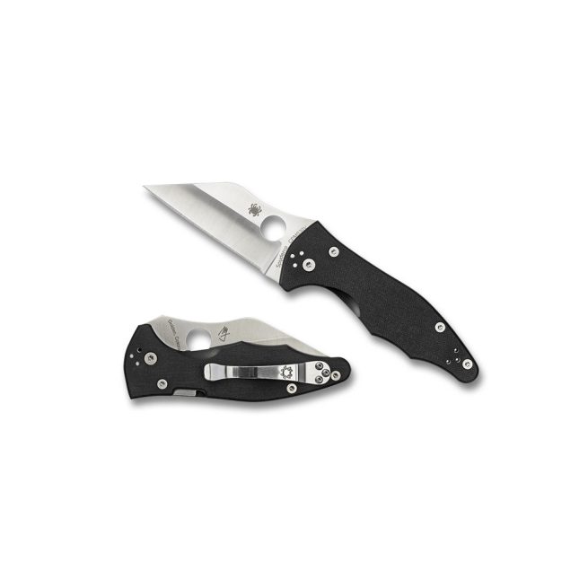 Spyderco Yojimbo 2 - 3.2" Satin CPM S30V Blade, Black G10 Handle - C85GP2