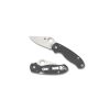 Spyderco Para 3 - 2.93" Maxamet Blade, Dark Grey G10 Handle - C223GPDGY