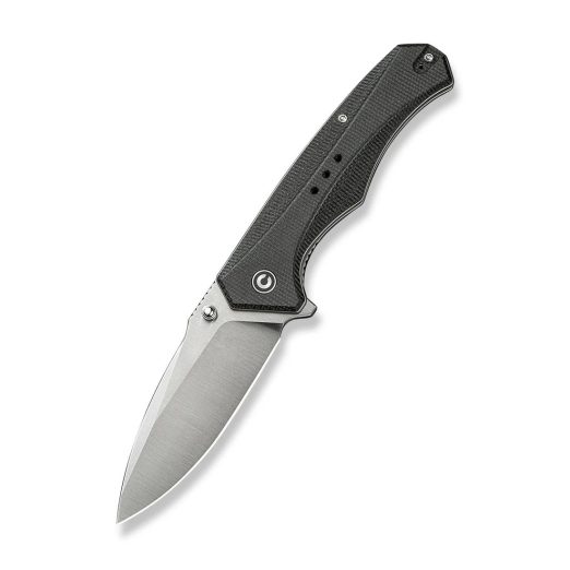 CIVIVI Photonix C23081B-3, 3.7" Satin 14C28N Blade, Dark Green Canvas Micarta Handles, Liner Lock