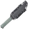 KA-BAR Dust I Fixed Blade, 6.13" Black D2 Blade, Green GFN Handles, Plastic Pouch KA6100 - Image 4