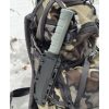 KA-BAR Dust I Fixed Blade, 6.13" Black D2 Blade, Green GFN Handles, Plastic Pouch KA6100 - Image 6