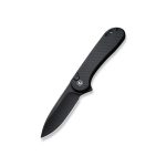 CIVIVI  Button Lock Elementum II, Black G10 with Black Stonewash Nitro-V Blade C18062P-1