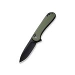 CIVIVI  Button Lock Elementum II, OD Green G10 with Black Stonewash Nitro-V Blade C18062P-3