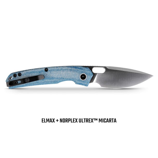 Vosteed Psyop - 3.32" Satin Elmax Blade, Norplex UltreX™ Micarta Handle, Top Liner Lock - A2214 - Image 3