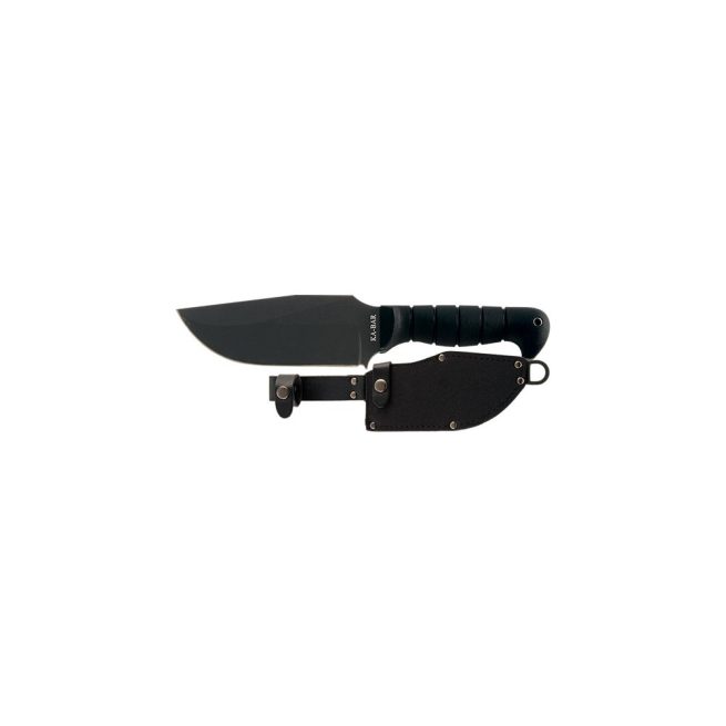 KA-BAR Heavy Duty Warthog, 6.75" Black Fixed Blade, Zytel Handles KA1278 - Image 7