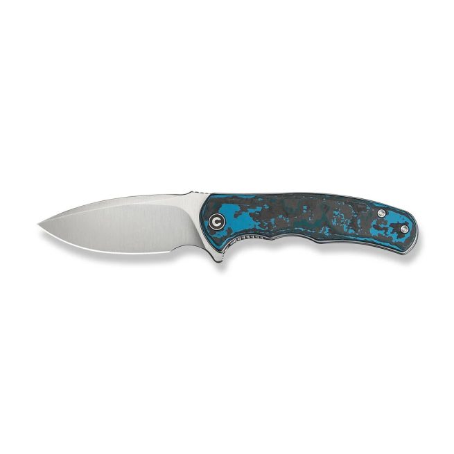 CIVIVI Mini Praxis Limited Edition C18026CB-1, 2.98" S35VN Blade, Arctic Storm FatCarbon Fibre Handle - Image 3