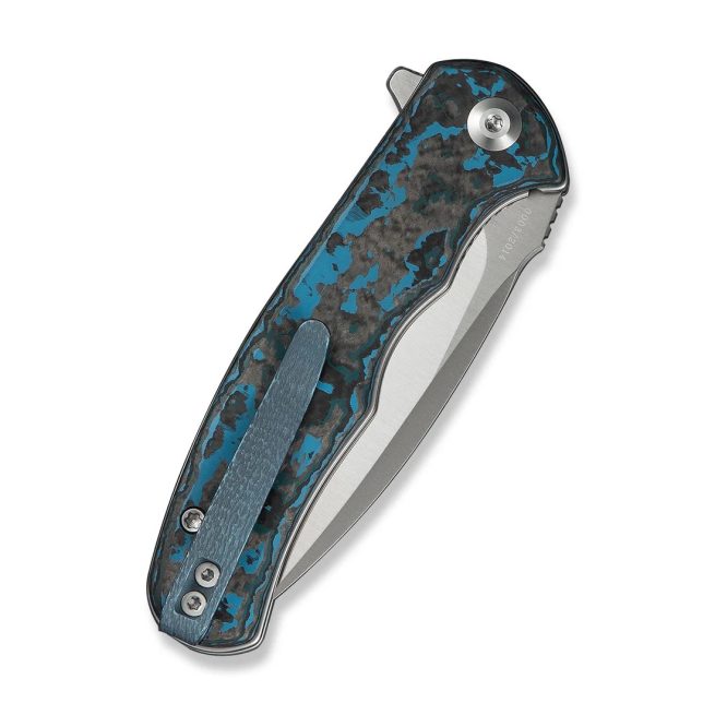 CIVIVI Mini Praxis Limited Edition C18026CB-1, 2.98" S35VN Blade, Arctic Storm FatCarbon Fibre Handle - Image 2