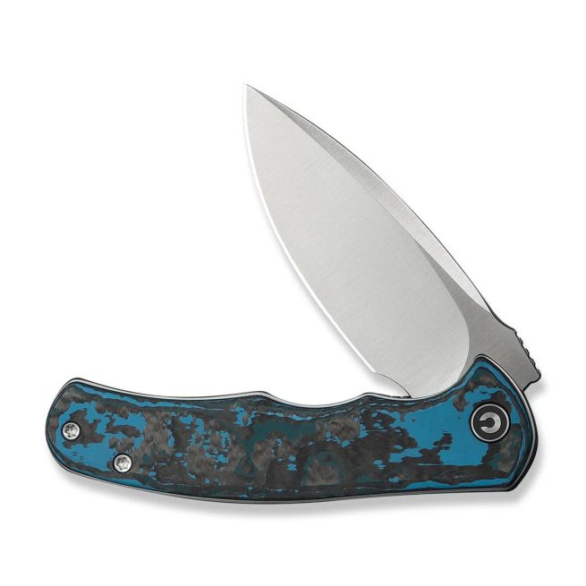 CIVIVI Mini Praxis Limited Edition C18026CB-1, 2.98" S35VN Blade, Arctic Storm FatCarbon Fibre Handle - Image 6