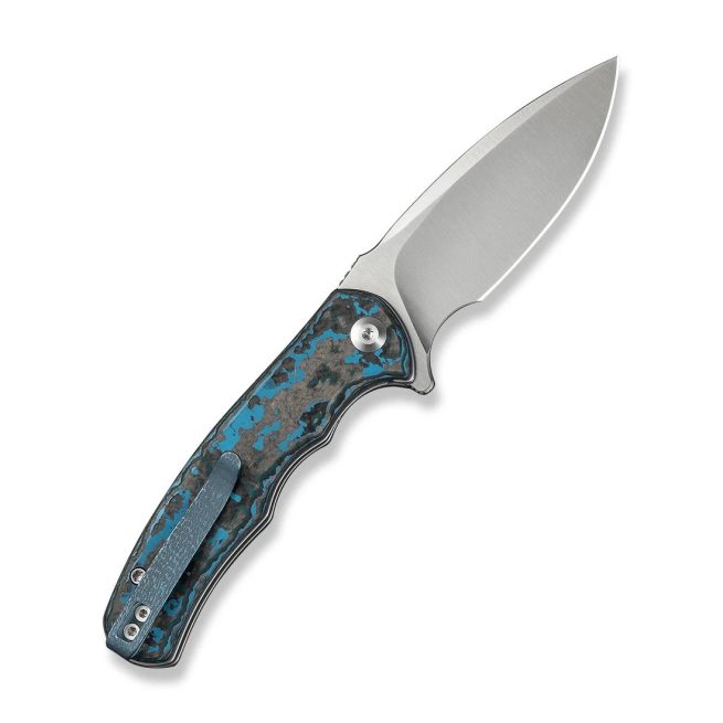 CIVIVI Mini Praxis Limited Edition C18026CB-1, 2.98" S35VN Blade, Arctic Storm FatCarbon Fibre Handle - Image 7