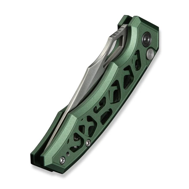 CIVIVI Anaaki C24039-3, 2.98" Nitro-V Blade, Green Aluminium Handle, Button Lock - Image 16