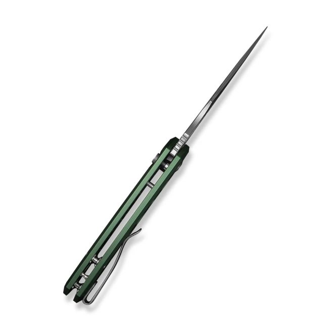 CIVIVI Anaaki C24039-3, 2.98" Nitro-V Blade, Green Aluminium Handle, Button Lock - Image 13