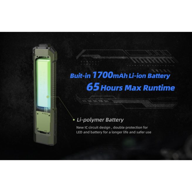 JETBeam E26-UV KUNAI Rechargeable Pocket Light with 365nm UV and 5mW Green Laser (2000 Lumens) - Image 22