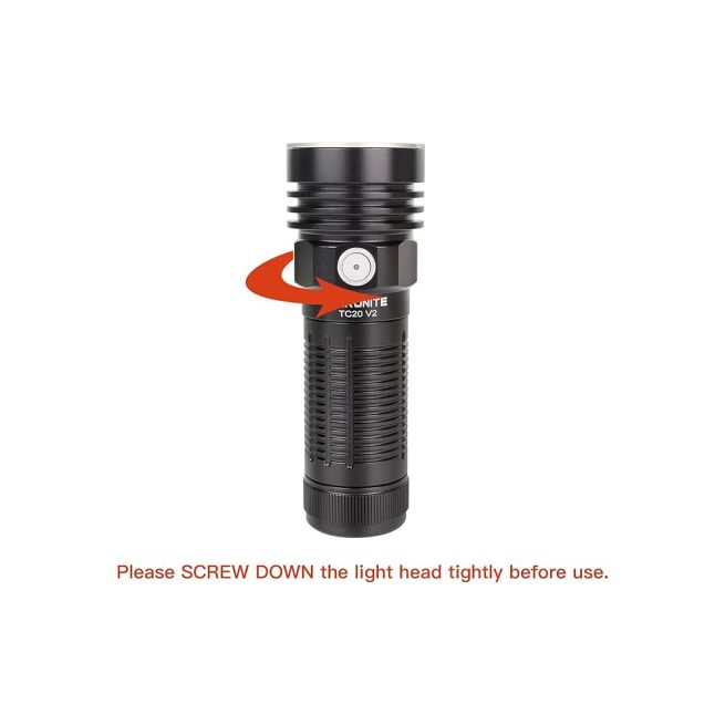 ThruNite TC20 V2 Rechargeable Compact Flashlight (4068 Lumens, 299 Metres) - Image 7