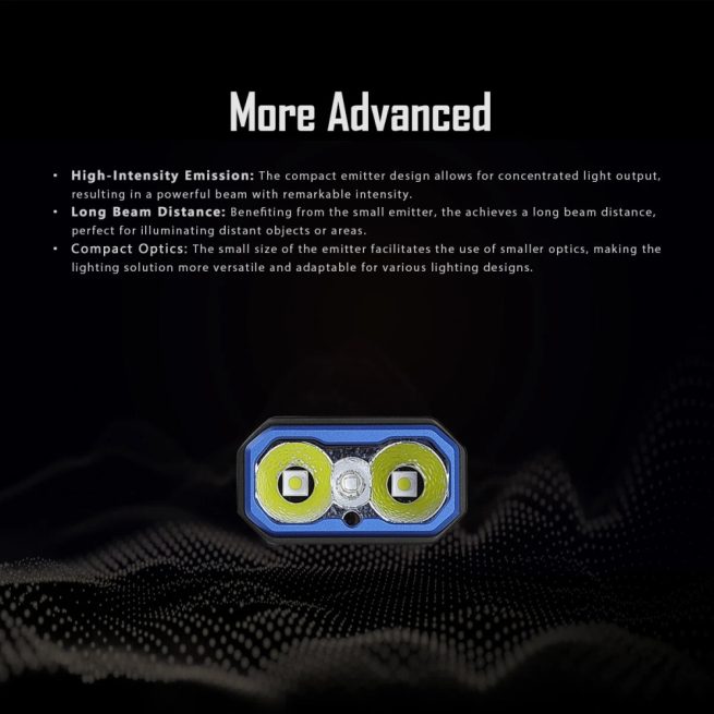 Imalent GR35 Rechargeable Flat Flashlight with Red Laser/ UV/Police Lights - 2800 Lumens, 426 Metres - Image 2