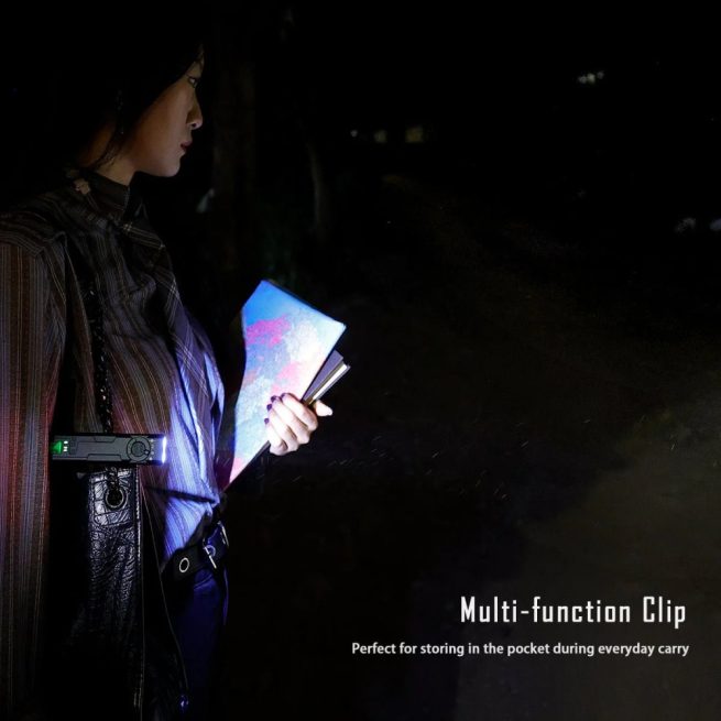 Imalent GR35 Rechargeable Flat Flashlight with Red Laser/ UV/Police Lights - 2800 Lumens, 426 Metres - Image 13