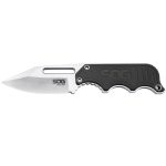 SOG Instinct Neck Knife, Black G10