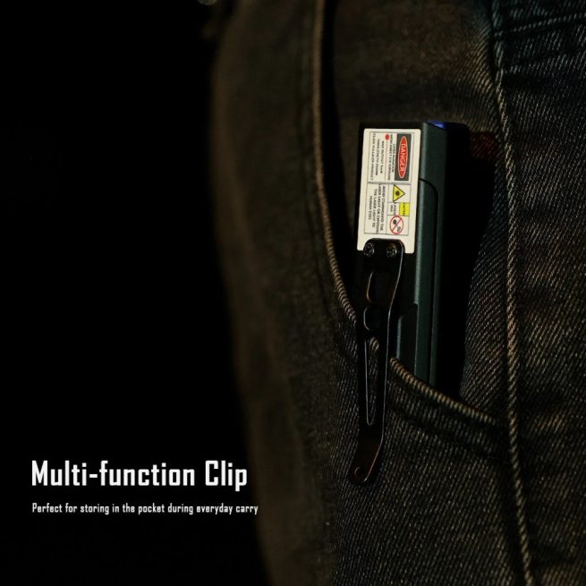 Imalent GR35 Rechargeable Flat Flashlight with Red Laser/ UV/Police Lights - 2800 Lumens, 426 Metres - Image 8