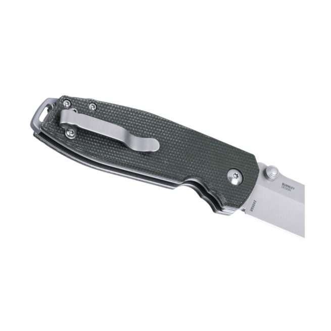 CRKT 2495GR Squid™ XM Button Lock - Green Micarta - Image 5