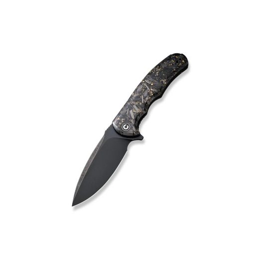 CIVIVI Praxis - Shredded Gold/CF with Black Blade, C803J