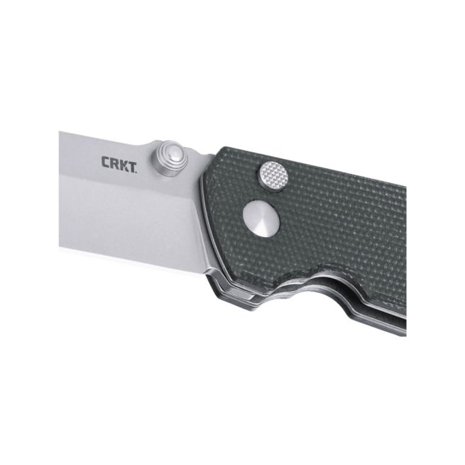 CRKT 2495GR Squid™ XM Button Lock - Green Micarta - Image 6
