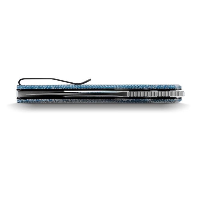 Vosteed Psyop - 3.32" Satin Elmax Blade, Norplex UltreX™ Micarta Handle, Top Liner Lock - A2214 - Image 4