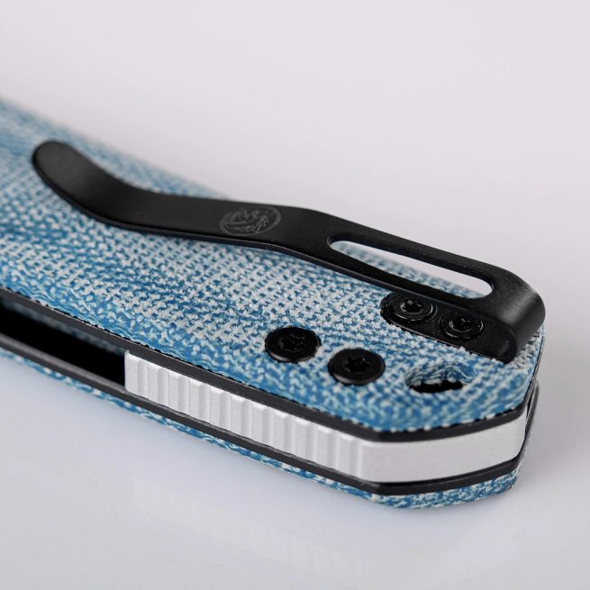 Vosteed Psyop - 3.32" Satin Elmax Blade, Norplex UltreX™ Micarta Handle, Top Liner Lock - A2214 - Image 7