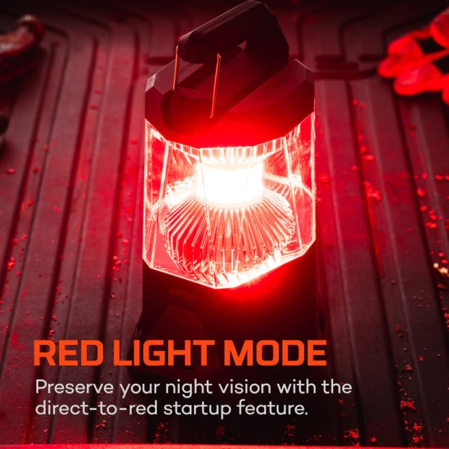 NEBO Galileo 1600 Rechargeable Lantern and Power Bank - Image 6