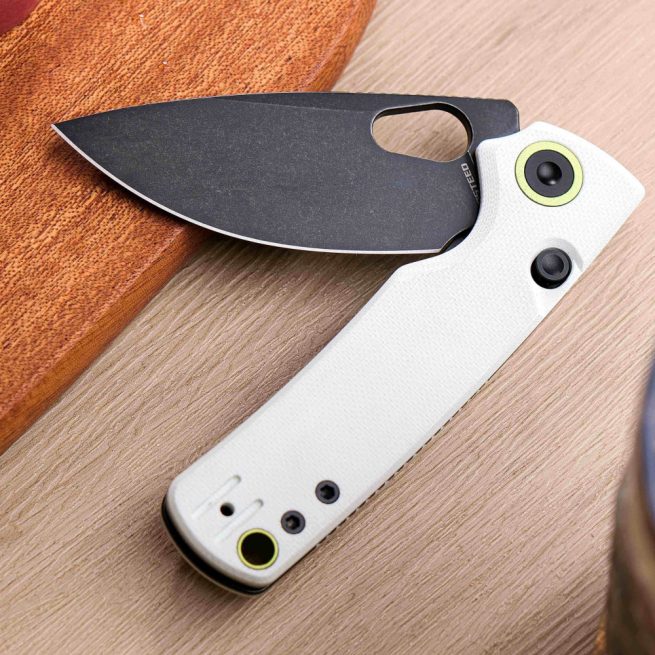 Vosteed Porcupine 2.99" 14C28N Blade & G10 Handle Top Liner Lock - A2606 - Image 12