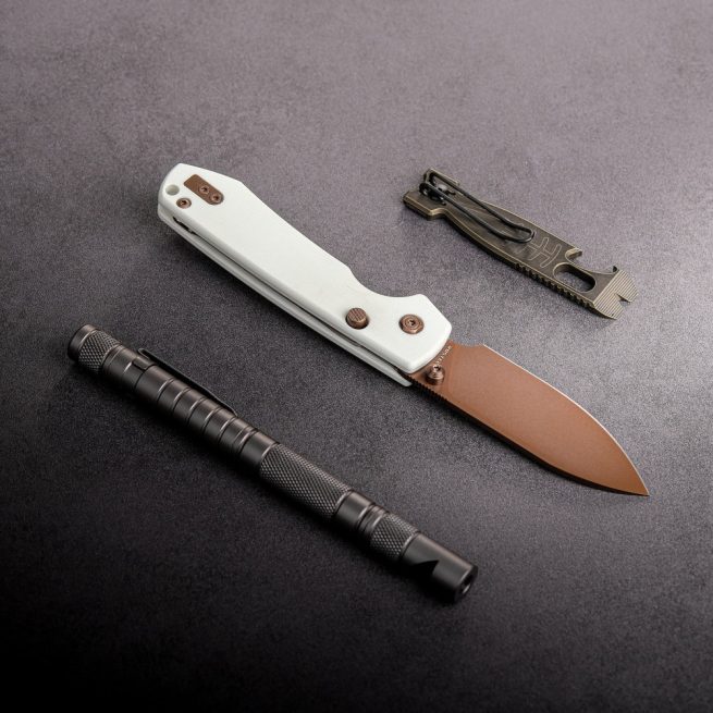 Raccoon 3.25" 14C28N Blade & G10 Handle Top Liner Lock - A2913 - Image 20