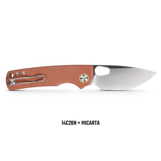 Porcupine - Top Liner Lock (2.99" 14C28N Blade & Micarta Handle) - A2604 - Image 3