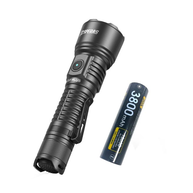 SPERAS EST PLUS Rechargeable Long Range Light (2100 Lumens, 726 Metres)
