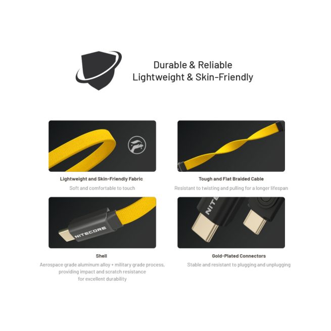 Nitecore NLink10 Fast Charging USB-C Cable - Image 11