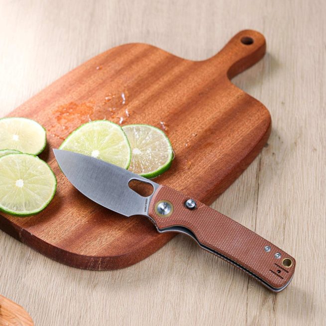 Porcupine - Top Liner Lock (2.99" 14C28N Blade & Micarta Handle) - A2604 - Image 11