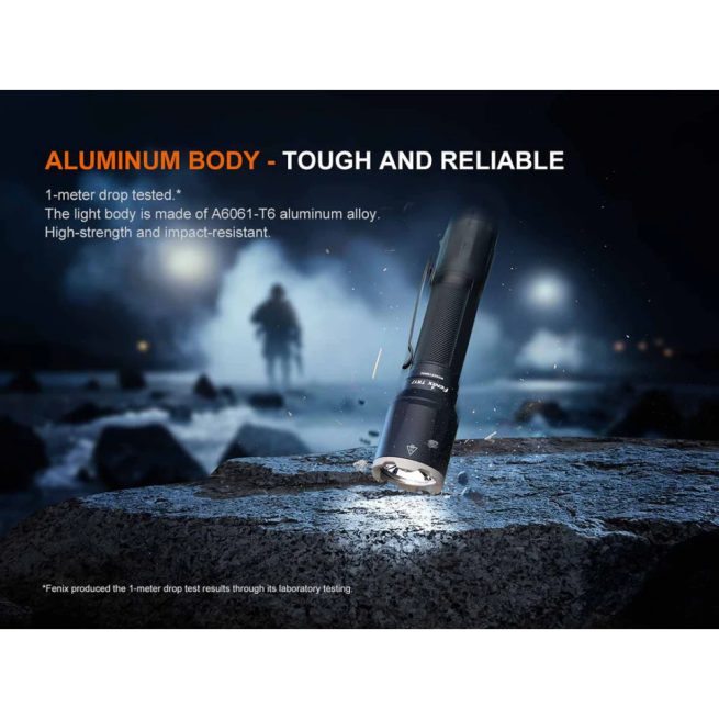 Fenix TK17 Tactical Dual Tail Switch Flashlight - Image 7