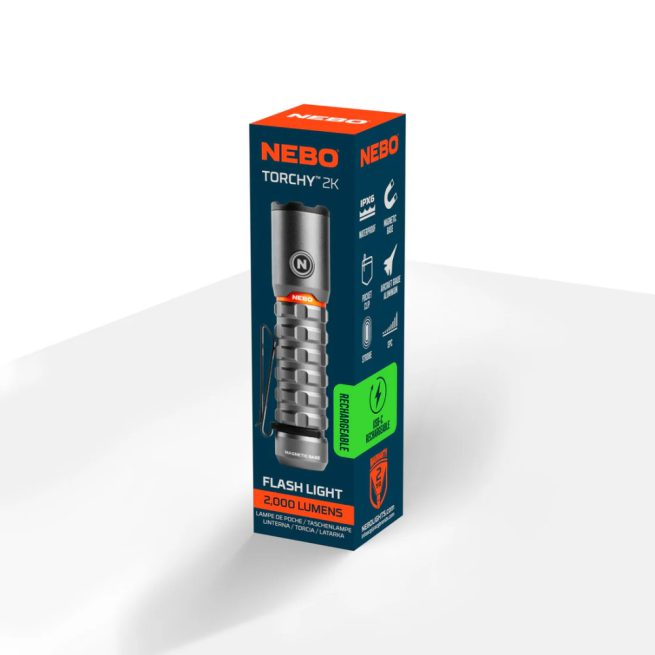 NEBO Torchy 2K Rechargeable Flashlight - Image 2