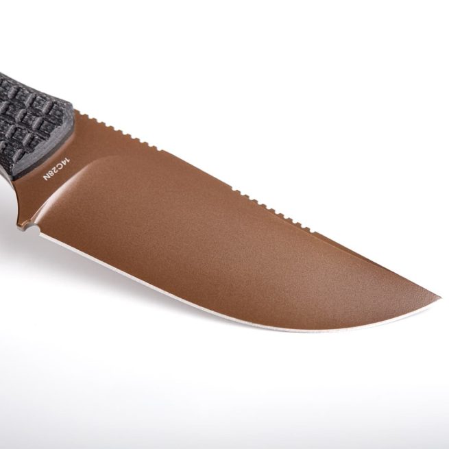 Vosteed Mink - Fixed Blade Knife (3.33" 14C28N Blade & Micarta Handle) - D0106 - Image 6