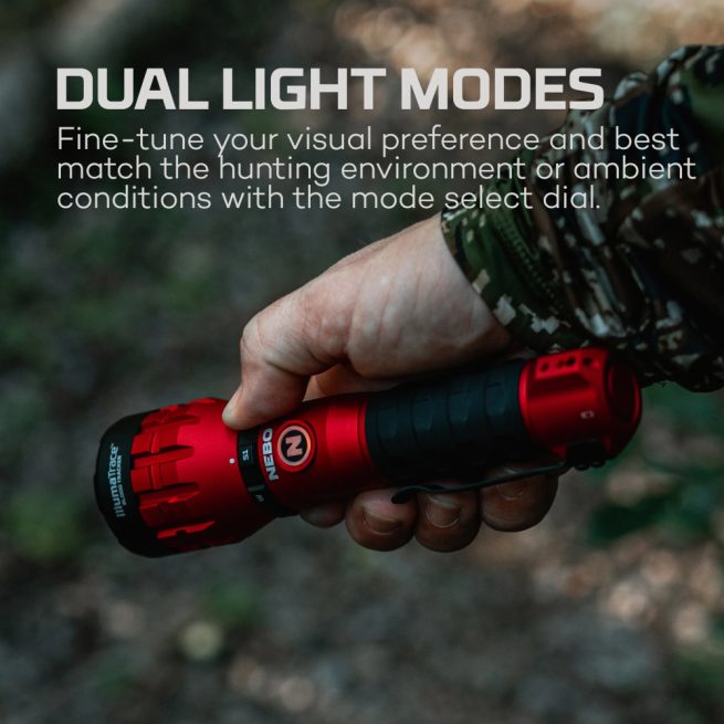 NEBO Illumatrace Blood Tracker Rechargeable Flashlight - Image 2